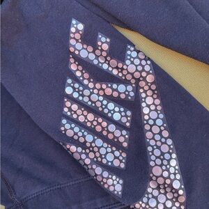 Nike Black Leggings with Reflective Dot Logo